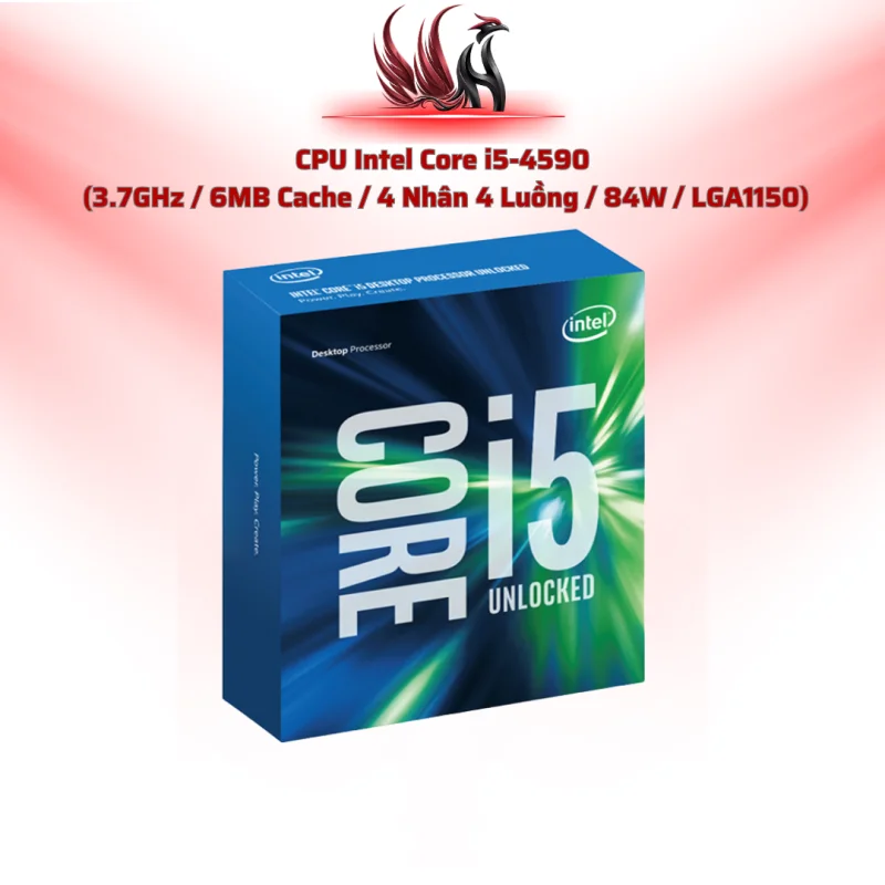CPU Intel Core i5-4590 4C/4T 3.7GHz Cache 6MB LGA1150 | HOCO STORE PC