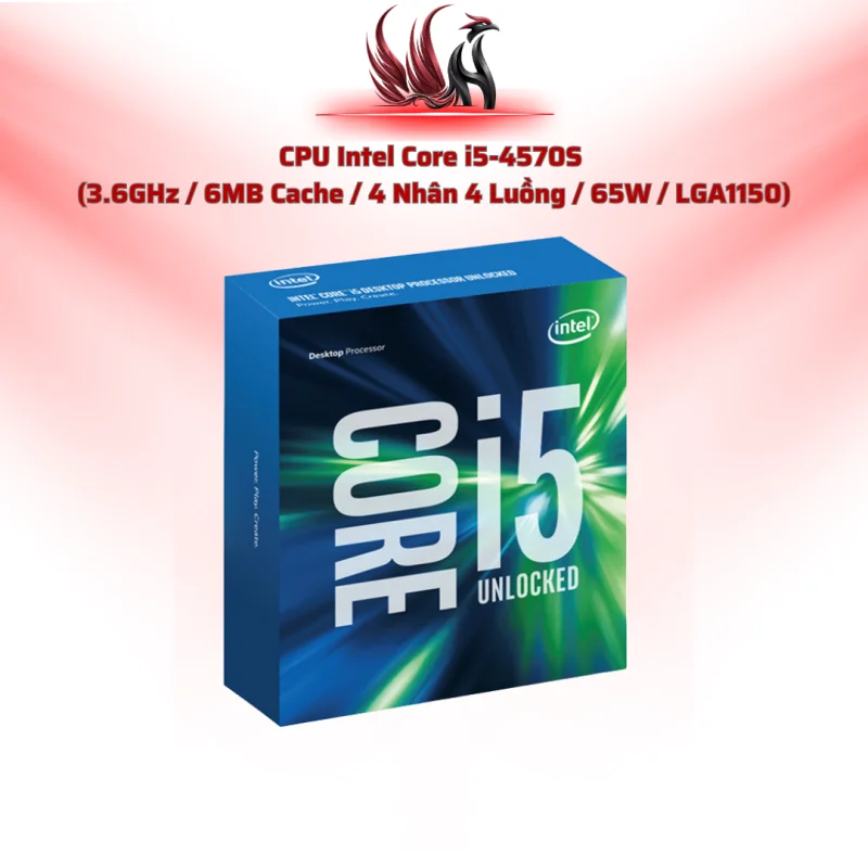 CPU Intel Core i5-4570S 4C/4T 3.6GHz Cache 6MB LGA1150 | HOCO STORE PC