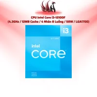 CPU Intel Core i3-12100F 4C/8T 4.3GHz Cache 12MB LGA1700 | HOCO STORE PC