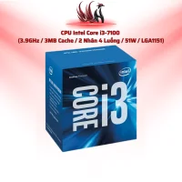 CPU Intel Core i3-7100 2C/4T 3.9GHz Cache 3MB LGA11511 | HOCO STORE PC