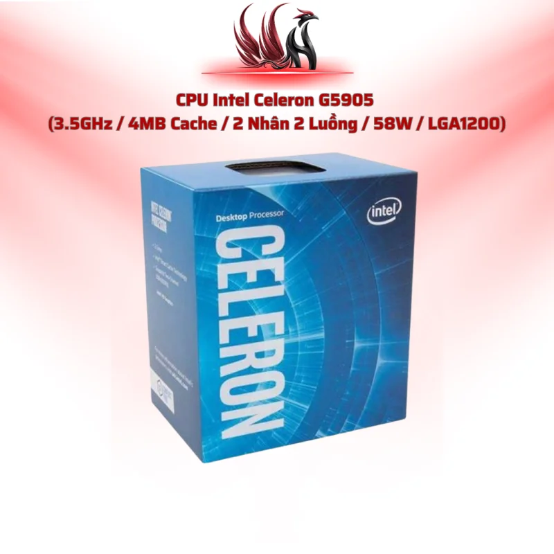 CPU Intel Celeron G5905 2C/2T 3.5GHz Cache 4MB LGA1200 | HOCO STORE PC
