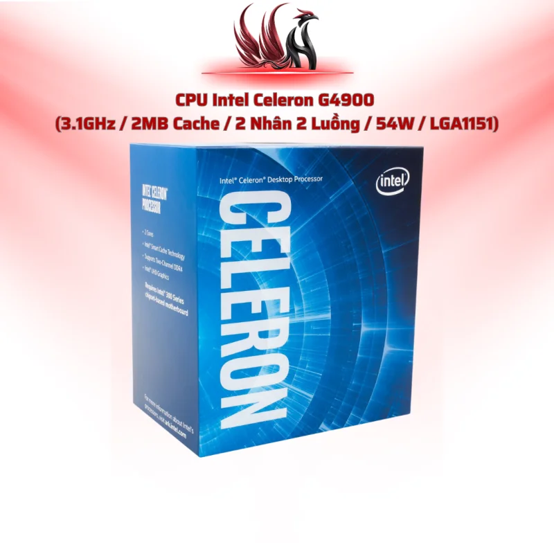 CPU Intel Celeron G4900 2C/2T 3.1GHz Cache 2MB LGA1151 | HOCO STORE PC