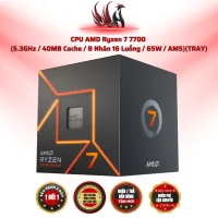 CPU AMD Ryzen 7 7700 8C/16T 5.3GHz Cache 40MB AM5 TRAY | HOCO STORE PC