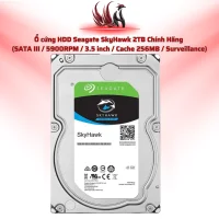 Ổ Cứng HDD Seagate SkyHawk 2TB Chính Hãng – SATA III 3.5 inch Chuyên Camera 24/7 | HOCO STORE PC