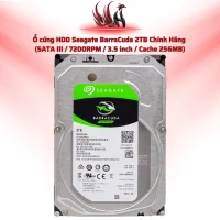 Ổ Cứng HDD Seagate Barracuda 2TB SATA III 7200RPM 3.5 inch – Lưu Trữ Dung Lượng Lớn | HOCO STORE PC