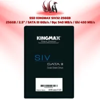SSD KINGMAX SIV32 256GB  256GB / 2.5" / SATA III 6Gb/s / Đọc 540 MB/s / Ghi 450 MB/s | HOCO STORE PC