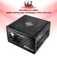 Nguồn ASRock SL-1200G 1200W 80 Plus Gold Full Modular – PSU Cao Cấp Cho RTX 4090 & Workstation | HOCO STORE PC