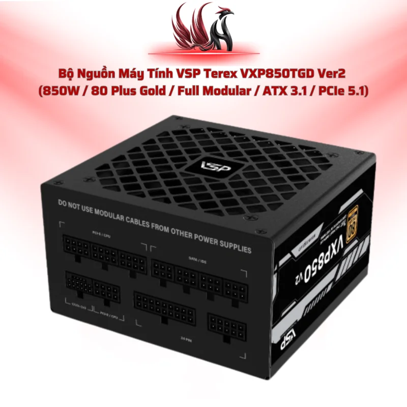 Nguồn VSP VXP850TGD V2 850W Gold – Full Modular, ATX 3.1 | HOCO STORE PC