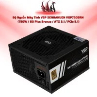 Nguồn VSP SENRAKUEN 750W VGP750BRN – Bronze, ATX 3.1, 12VHPWR | HOCO STORE PC