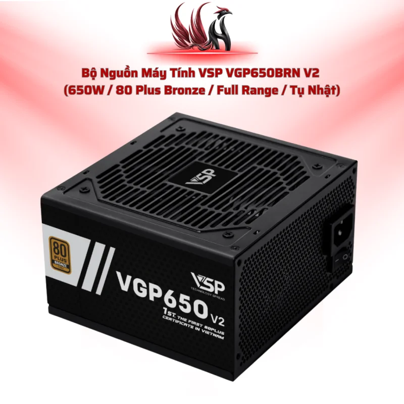Nguồn VSP VGP650BRN V2 – 650W, 80 Plus Bronze, DC-DC | HOCO STORE PC