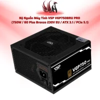 Nguồn VSP VGP750BRU PRO – 750W, Bronze, ATX 3.1, 12VHPWR | HOCO STORE PC