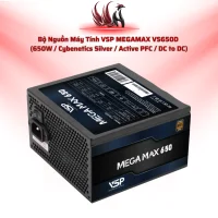 Nguồn VSP MEGAMAX VS650D – 650W, Cybenetics Silver, ATX 3.1 | HOCO STORE PC