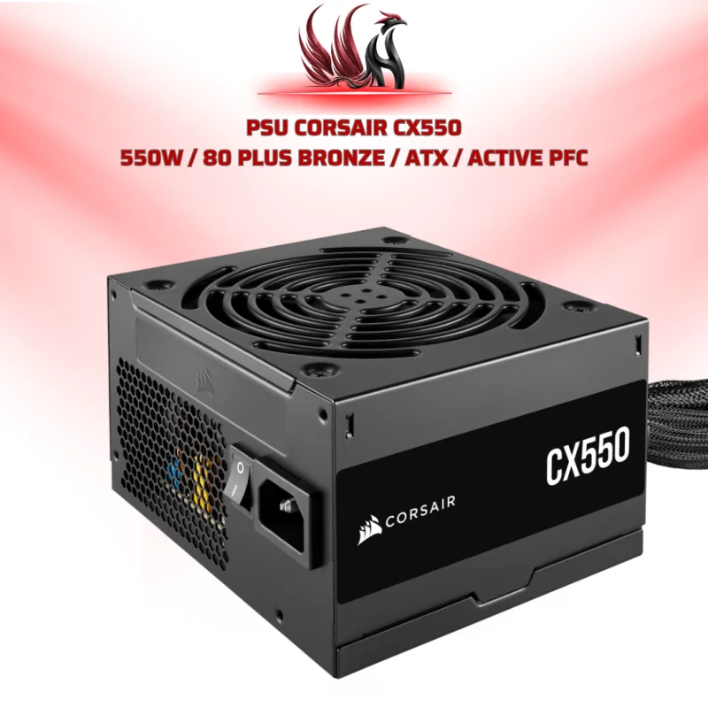 Nguồn Corsair CX550 550W 80 Plus Bronze | HOCO STORE PC