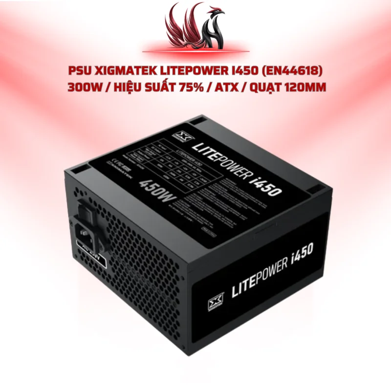 Nguồn Xigmatek Litepower I450 400W ATX | HOCO STORE PC