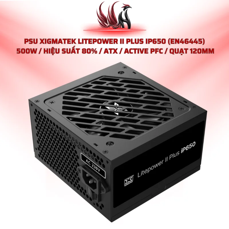 Nguồn Xigmatek LitePower II Plus iP650 500W Active PFC | HOCO STORE PC