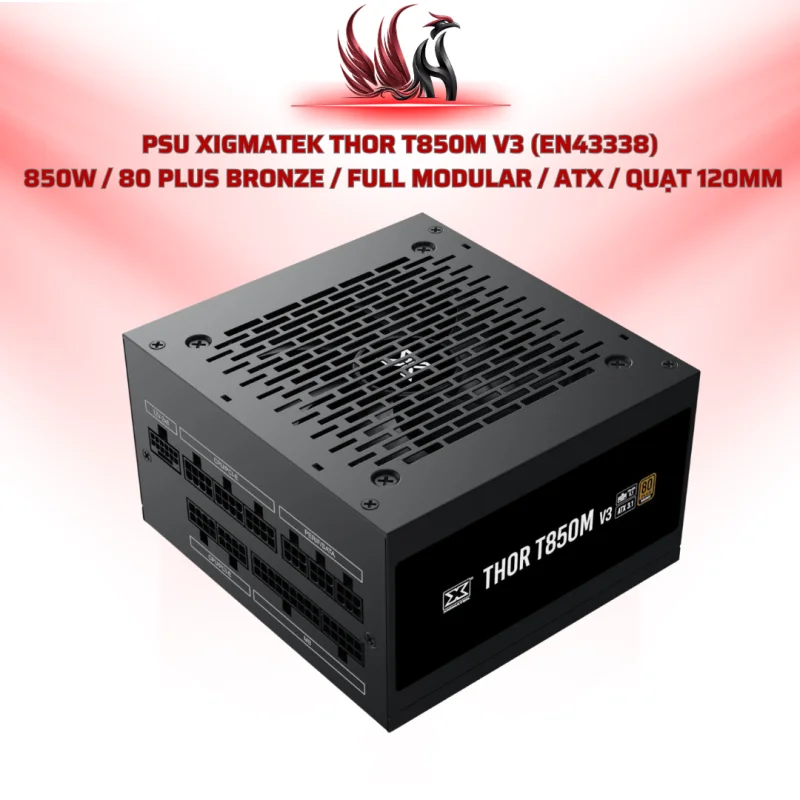 Nguồn Xigmatek Thor T850M V3 850W Full Modular | HOCO STORE PC