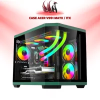 Case Máy Tính Acer V950 ATX Đen – Mid Tower Kèm 4 Fan ARGB, Hỗ Trợ VGA 410mm | HOCO STORE PC