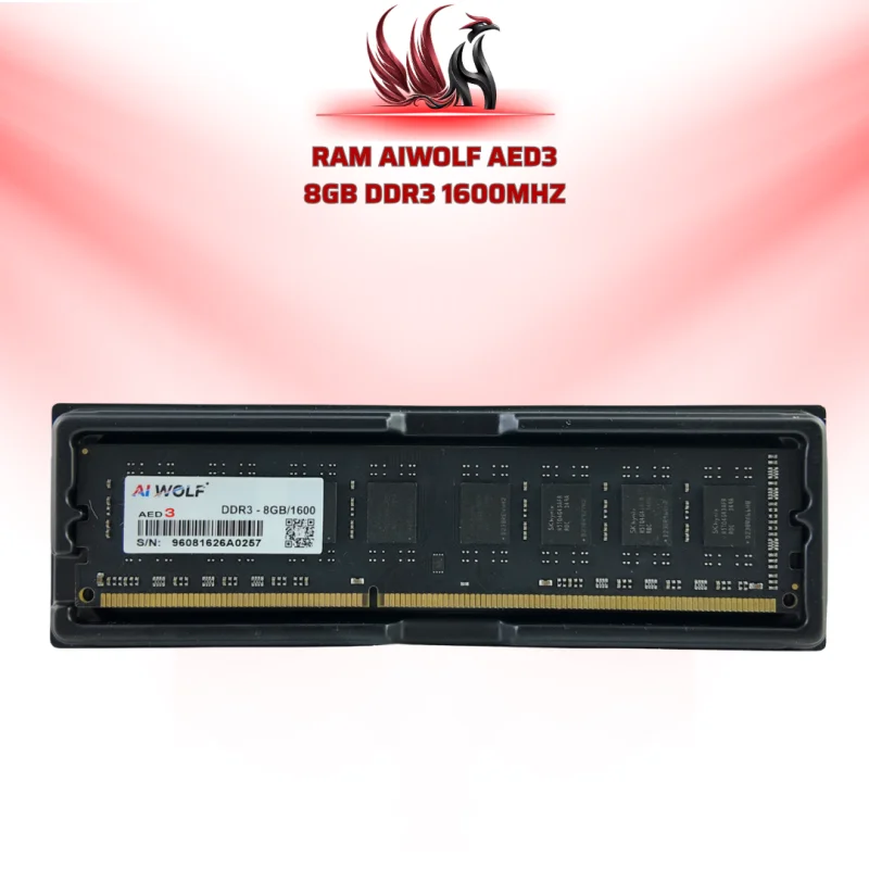 RAM AIWOLF DDR3 8GB Bus 1600MHz | HOCO STORE PC