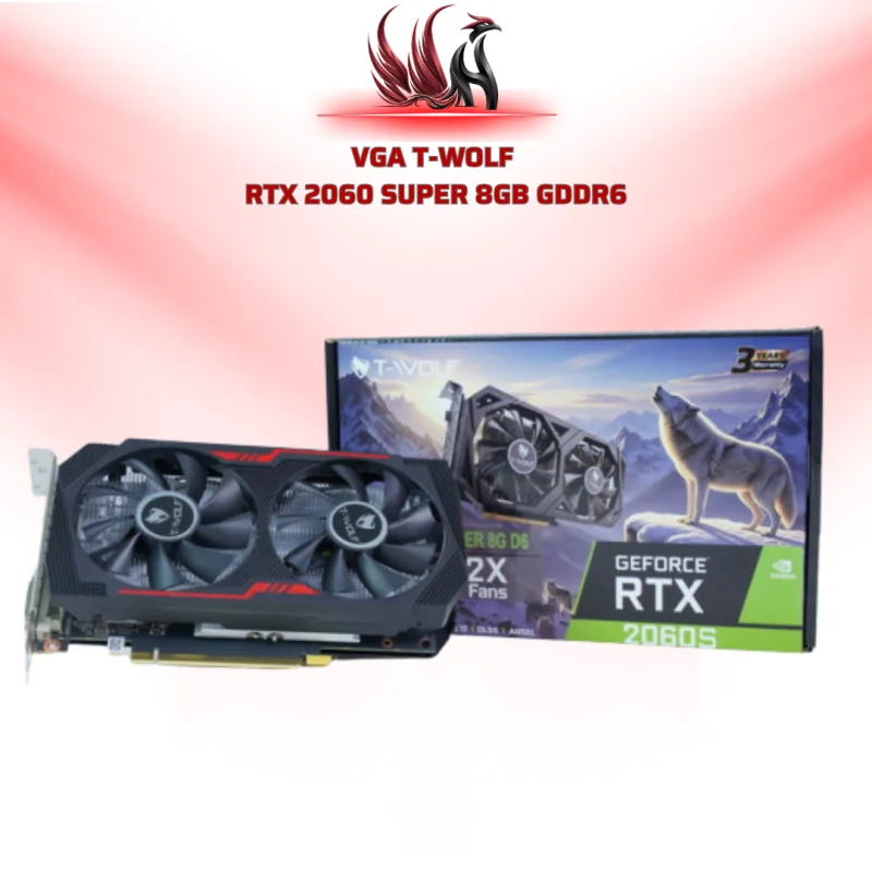 Card Màn Hình T-WOLF RTX 2060 SUPER 8GB GDDR6 | HOCO STORE PC