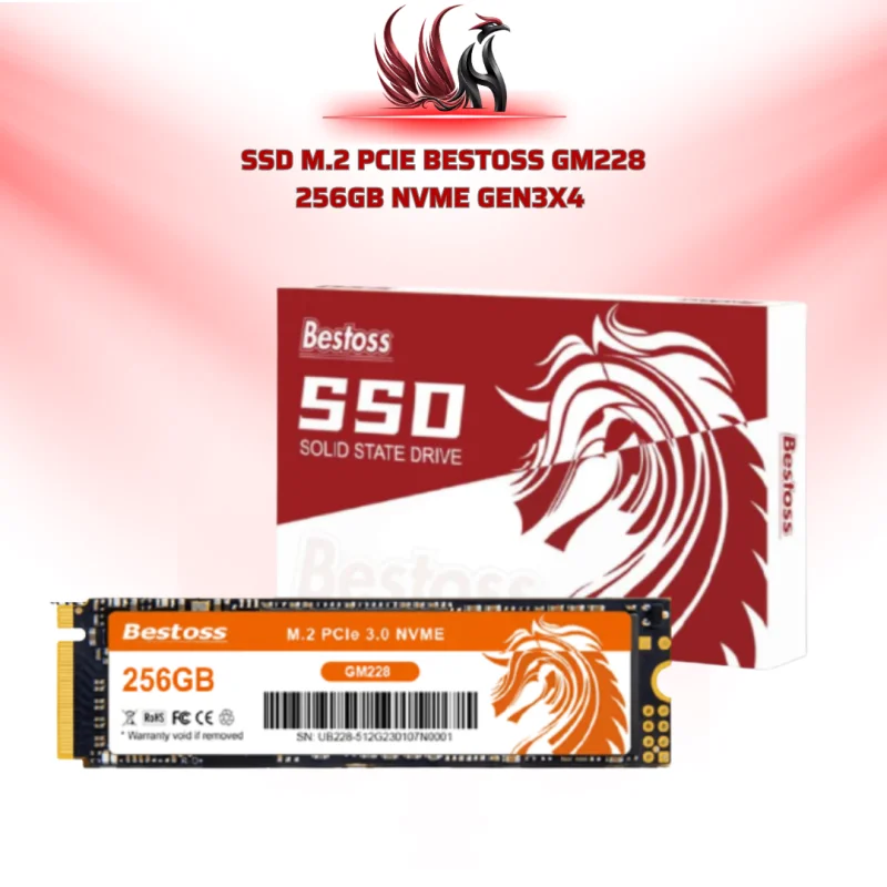 SSD BESTOSS GM228 256GB M.2 NVMe Gen3x4 | HOCO STORE PC