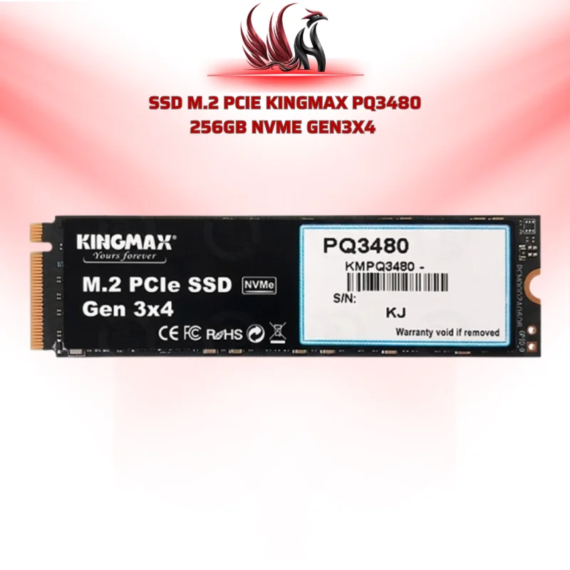  SSD Kingmax PQ3480 256GB M.2 NVMe Gen3x4 | HOCO STORE PC