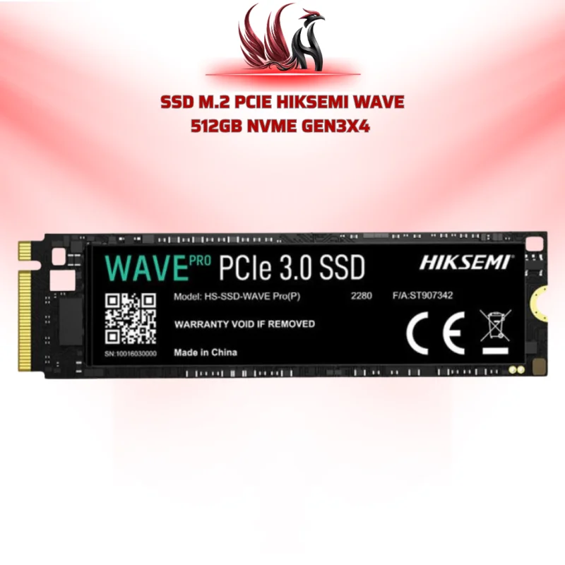 SSD HIKSEMI WAVE 512GB M.2 NVMe PCIe Gen3x4 | HOCO STORE PC