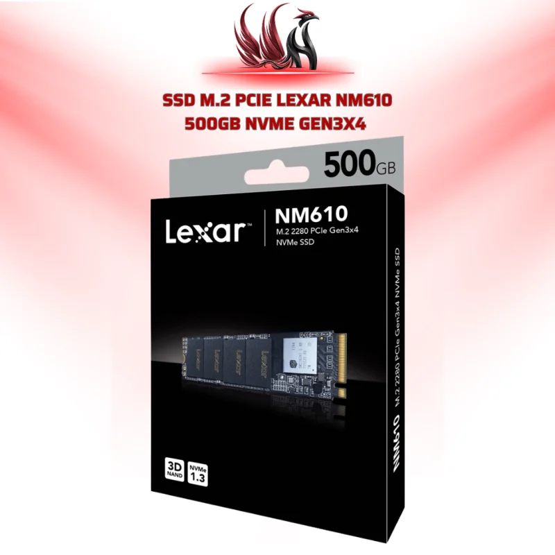 SSD Lexar NM610 500GB NVMe PCIe Gen3x4 | HOCO STORE PC