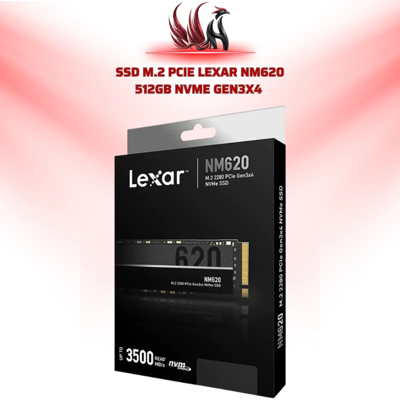 SSD Lexar NM620 512GB NVMe PCIe Gen3x4 | HOCO STORE PC