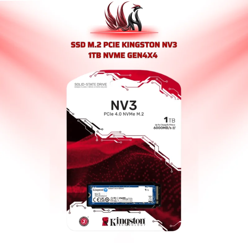 SSD Kingston NV3 1TB PCIe Gen4x4 NVMe | HOCO STORE PC