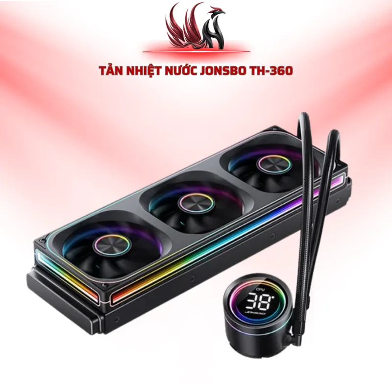 Tản Nhiệt Nước JONSBO TH-360 Black ARGB | HOCO STORE PC