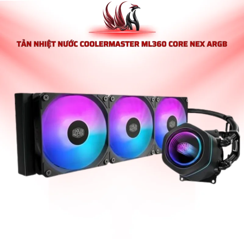 Tản Nhiệt Nước Cooler Master MasterLiquid 360L Core ARGB | HOCO STORE PC