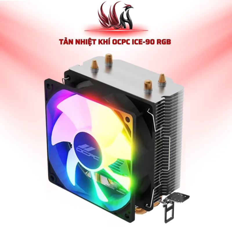 Tản Nhiệt Khí OCPC ICE-90 RGB | HOCO STORE PC