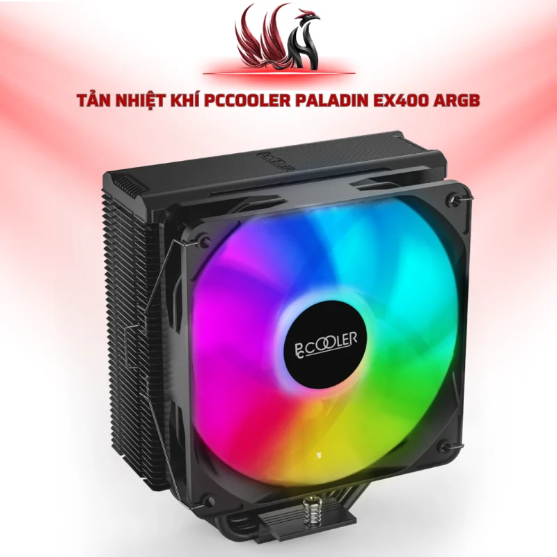 Tản Nhiệt Khí PCCOOLER PALADIN EX400 ARGB | HOCO STORE PC