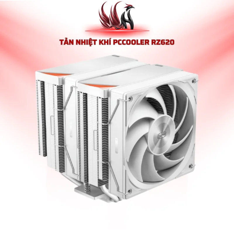 Tản Nhiệt Khí PCCOOLER RZ620 White | HOCO STORE PC