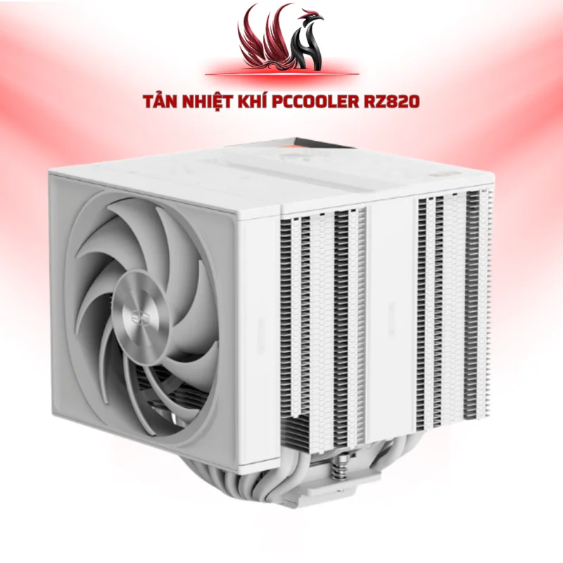 Tản Nhiệt Khí PCCOOLER RZ820 White | HOCO STORE PC