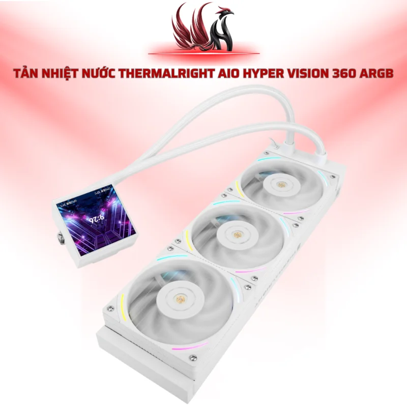 Tản Nhiệt Nước THERMALRIGHT AIO Hyper Vision 360 ARGB White | HOCO STORE PC