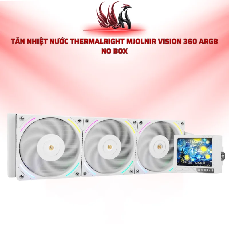 Tản Nhiệt Nước THERMALRIGHT Mjolnir Vision 360 ARGB White No Box | HOCO STORE PC