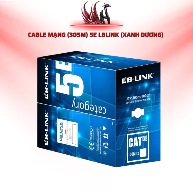 Cáp Mạng LBLINK CAT5E 305M Xanh Dương | HOCO STORE PC