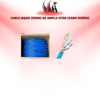 Cáp Mạng AMPLX 0708 CAT6E 305M Xanh Dương | HOCO STORE PC