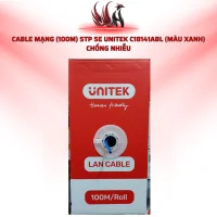 Cáp Mạng UNITEK C18141ABL CAT5E STP Chống Nhiễu 100M | HOCO STORE PC