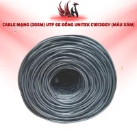 Cáp Mạng UNITEK C18130GY CAT6 UTP Lõi Đồng 305M Màu Xám | HOCO STORE PC