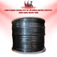 Cáp Mạng UNITEK C18137GY CAT5E UTP Lõi Đồng 305M Ngoài Trời | HOCO STORE PC