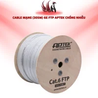 Cáp Mạng APTEK CAT6 FTP Chống Nhiễu 305M Chính Hãng Cho Camera IP Và Mạng LAN | HOCO STORE PC