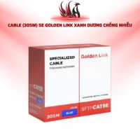 Cáp Mạng GOLDEN LINK CAT5E FTP 305M Xanh Dương Chống Nhiễu Chính Hãng Cho Camera IP Và LAN | HOCO STORE PC