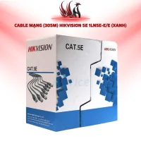 Cáp Mạng HIKVISION CAT5E UTP 305M DS-1LN5E-E/E Màu Xanh | HOCO STORE PC