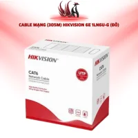 Cáp Mạng HIKVISION CAT6 UTP 305M DS-1LN6U-G Màu Đỏ | HOCO STORE PC