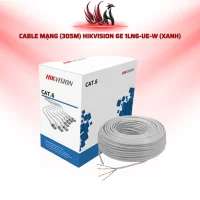 Cáp Mạng HIKVISION CAT6 UTP 305M DS-1LN6-UE-W Màu Xanh | HOCO STORE PC