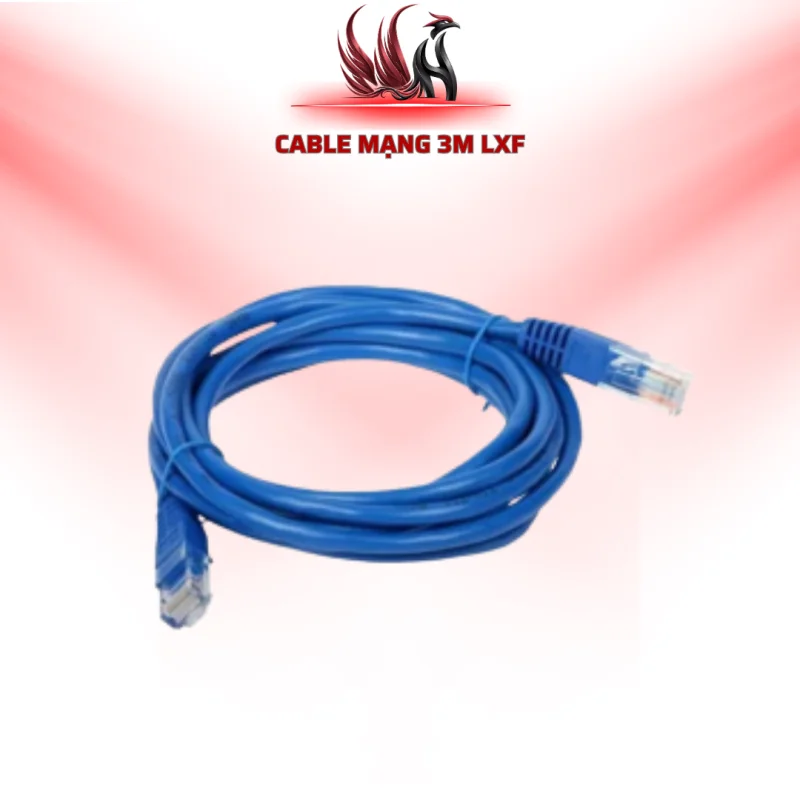 Cáp Mạng LXF 3M Chính Hãng RJ45 Cho Máy Tính, Router, Camera IP | HOCO STORE PC