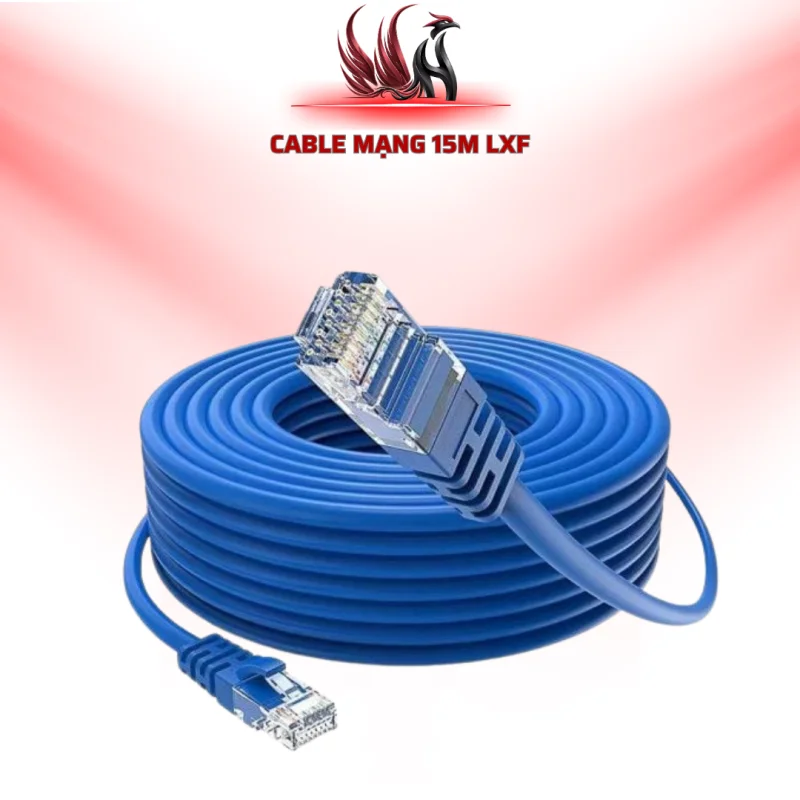 Cáp Mạng LXF 15M Chính Hãng RJ45 Cho Máy Tính, Router, Camera IP | HOCO STORE PC