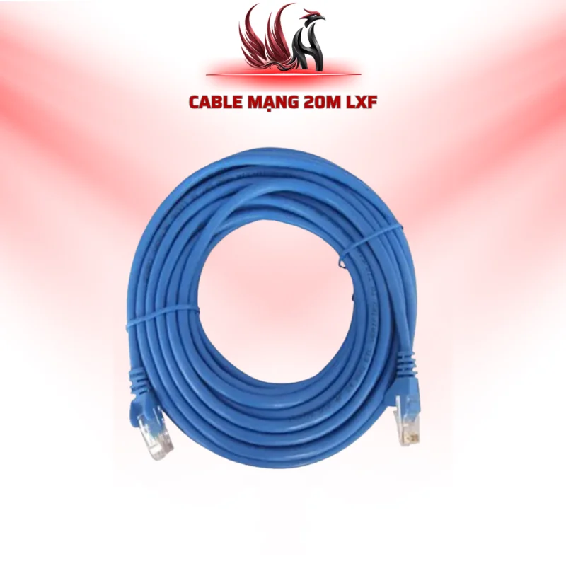 Cáp Mạng LXF 20M Chính Hãng RJ45 Cho Máy Tính, Router, Camera IP | HOCO STORE PC